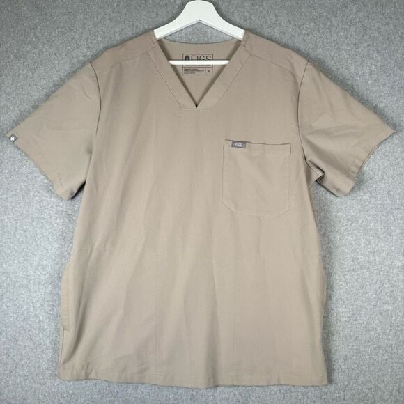 FIGS Casma boulder scrub top size Medium v neck healthcare nursing uniform - Picture 1 of 9